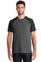 New Era Heritage BlendVarsity Tee. NEA107-T-shirts-Black/ Black Twist-4XL-JadeMoghul Inc.