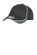 New Era Hex MeshCap. NE1070-Caps-Black/ Graphite/ White-L/XL-JadeMoghul Inc.