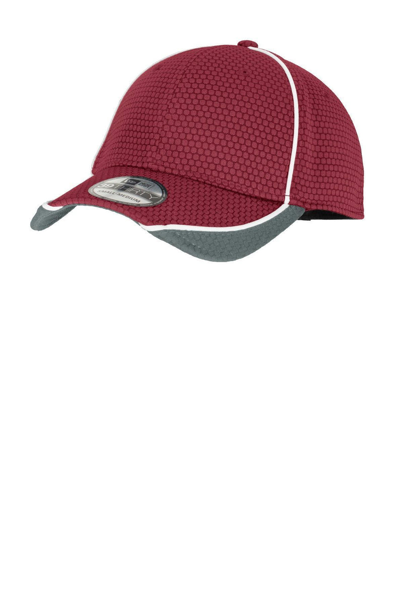 New Era Hex MeshCap. NE1070-Caps-Maroon/ Graphite/ White-L/XL-JadeMoghul Inc.