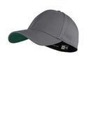 New Era Interception Cap. NE1100-Caps-Graphite/ Dark Green-L/XL-JadeMoghul Inc.