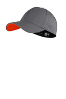 New Era Interception Cap. NE1100-Caps-Graphite/ Orange-L/XL-JadeMoghul Inc.