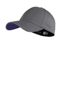 New Era Interception Cap. NE1100-Caps-Graphite/ Purple-L/XL-JadeMoghul Inc.