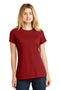 New Era Ladies Heritage Blend Crew Tee. LNEA100-T-shirts-Crimson-M-JadeMoghul Inc.