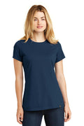 New Era Ladies Heritage Blend Crew Tee. LNEA100-T-shirts-Dark Royal-L-JadeMoghul Inc.