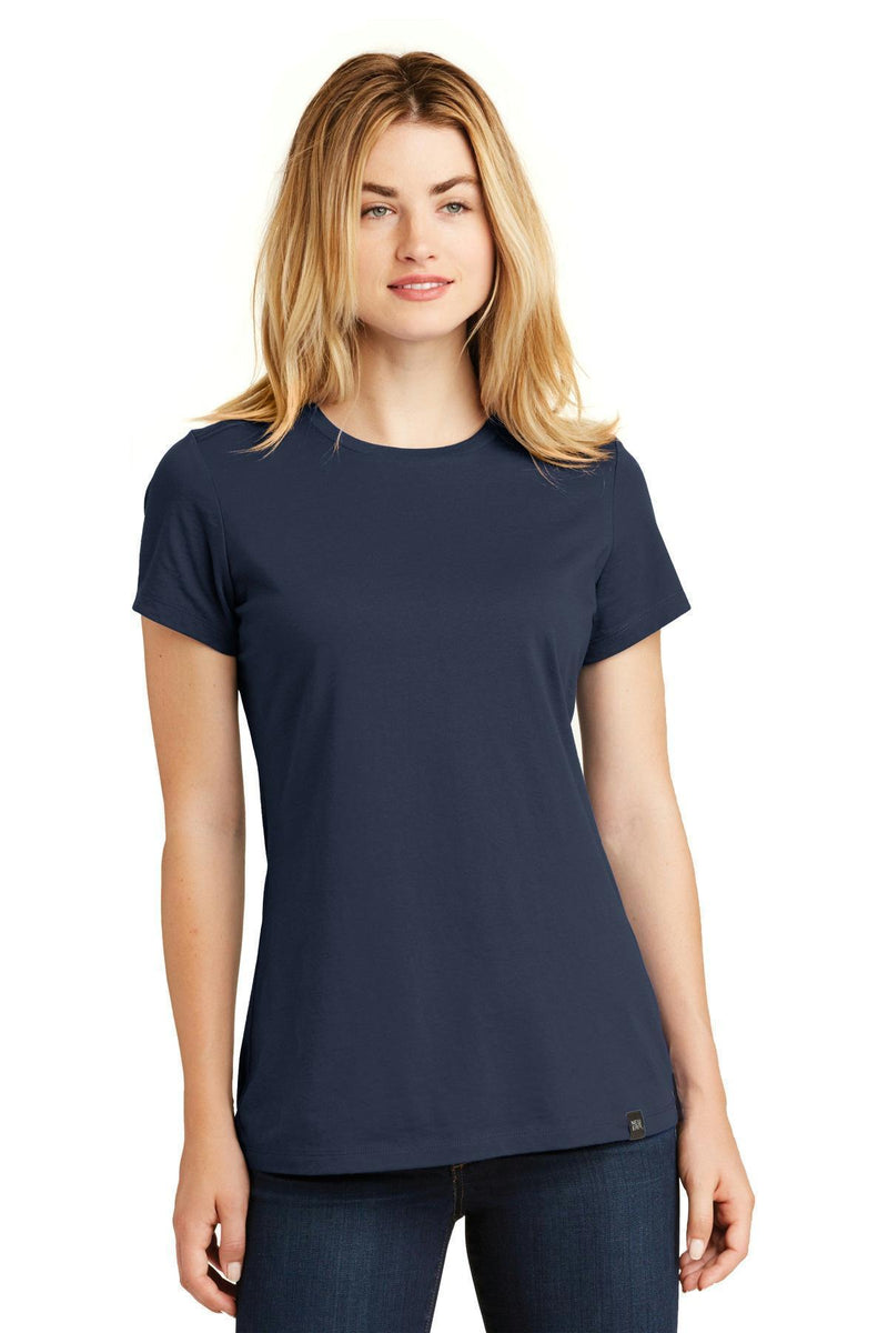 New Era Ladies Heritage Blend Crew Tee. LNEA100-T-shirts-White-4XL-JadeMoghul Inc.