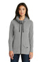 New Era Ladies Tri-BlendFleece Full-Zip Hoodie. LNEA511-Sweatshirts/Fleece-Shadow Grey Heather-4XL-JadeMoghul Inc.