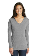 New Era Ladies Tri-BlendPerformance Pullover Hoodie Tee. LNEA131-T-shirts-Shadow Grey-4XL-JadeMoghul Inc.