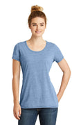 New Era Ladies Tri-BlendPerformance Scoop Tee. LNEA130-Ladies-Royal-4XL-JadeMoghul Inc.