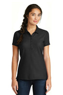 New Era Ladies Venue Home Plate Polo. LNEA300-Ladies-Black-3XL-JadeMoghul Inc.