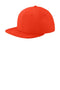 New Era Original Fit Diamond Era Flat Bill Snapback Cap. NE404-Caps-Deep Orange-OSFA-JadeMoghul Inc.