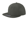 New Era Original Fit Diamond Era Flat Bill Snapback Cap. NE404-Caps-Graphite-OSFA-JadeMoghul Inc.