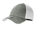 New Era Shadow Stretch MeshCap. NE702-Caps-White/ Shadow Heather-M/L-JadeMoghul Inc.