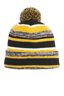 New Era Sideline Beanie. NE902-Caps-Black/ Gold-OSFA-JadeMoghul Inc.