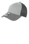 New Era - Stretch MeshContrast Stitch Cap. NE1120-Caps-Grey/ Steel/ Graphite-L/XL-JadeMoghul Inc.