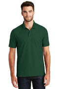 New Era Venue Home Plate Polo. NEA300-Polos/knits-Dark Green-4XL-JadeMoghul Inc.