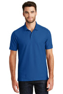 New Era Venue Home Plate Polo. NEA300-Polos/knits-Royal-4XL-JadeMoghul Inc.