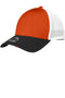 New Era Vintage MeshCap. NE1080-Caps-Black/ Deep Orange / White-L/XL-JadeMoghul Inc.