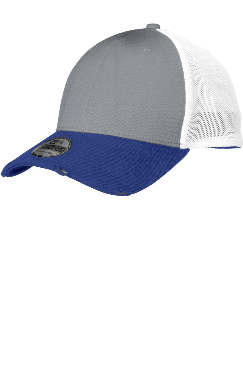 New Era Vintage MeshCap. NE1080-Caps-Royal/ Grey/ White-L/XL-JadeMoghul Inc.