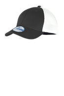 New Era - Youth Stretch MeshCap. NE302-Caps-Black/White-C/Y-JadeMoghul Inc.