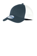 New Era - Youth Stretch MeshCap. NE302-Caps-Deep Navy/White-C/Y-JadeMoghul Inc.