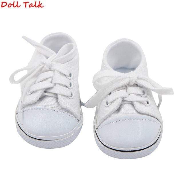 New Fashion Baby Sequins Doll Shoes 7cm Manual Shoes Lovely 43cm Dolls Baby New Born and 18 inches American Doll Free Shipping JadeMoghul Inc. 