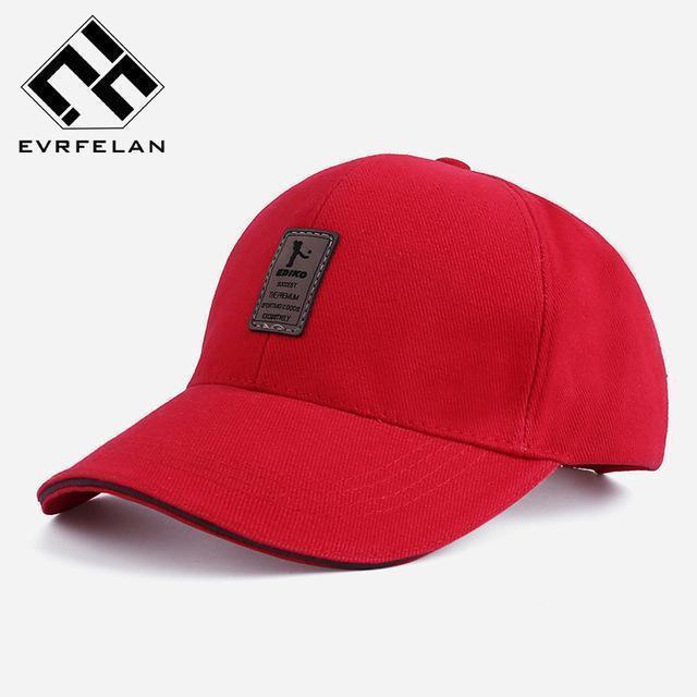 New Fashion Baseball Cap / Golf Cap-EDIKO Red-JadeMoghul Inc.
