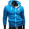 New Fashion Hoodies Brand Men Zipper Sweatshirt Male Hoody-Blue-M-JadeMoghul Inc.