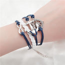 new fashion jewelry infinite double leather multilayer Charm bracelet factory price for woman jewelry wholesale-11-JadeMoghul Inc.