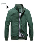 New Fashion Men Casual Loose Sportswear Jacket-green-M-JadeMoghul Inc.