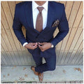 New Fashion Men Dark Blue Slim Fit Wedding Suit (2 Pieces)-as picture_36-S_36-JadeMoghul Inc.
