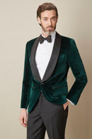 New Fashion Men Dark Blue Slim Fit Wedding Suit (2 Pieces)-as picture_81-S_81-JadeMoghul Inc.