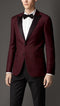 New Fashion Men Dark Blue Slim Fit Wedding Suit (2 Pieces)-as picture_90-S_90-JadeMoghul Inc.