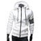NEW Fashion Men Hoodie / Casual Zipper Hooded Jacket-Black-M-JadeMoghul Inc.