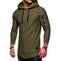 New Fashion Men Hoodie - Hooded Sling Sweatshirt-Army Green-XL-JadeMoghul Inc.