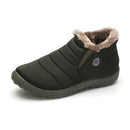 New Fashion Men Winter Shoes / Solid Color Snow Boots-Army green-11-JadeMoghul Inc.