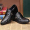 New Fashion Men's Lace-Up Oxfords Dress Shoes Mens PU Leather Business Office Wedding Flats Man Casual Party Driving Shoes-5-6-JadeMoghul Inc.