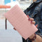 New Fashion Stereoscopic Square Women Wallets Embossed Wallet Female Clutch Double Zipper Purses Carteira Feminia Gift