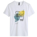 New Fashion T-Shirt / Comfortable Male T-Shirt-ADT702079 White-M-JadeMoghul Inc.
