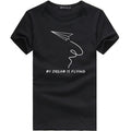 New Fashion T-Shirt / Comfortable Male T-Shirt-black 522028-XXXL-JadeMoghul Inc.