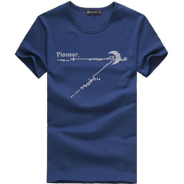 New Fashion T-Shirt / Comfortable Male T-Shirt-Dark blue 205082-XXXL-JadeMoghul Inc.