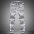 New Fashion Tracksuit Bottom - Men's Casual Pants - Cotton Sweatpants - Gym Clothing-SD 1 Gray-XL-JadeMoghul Inc.
