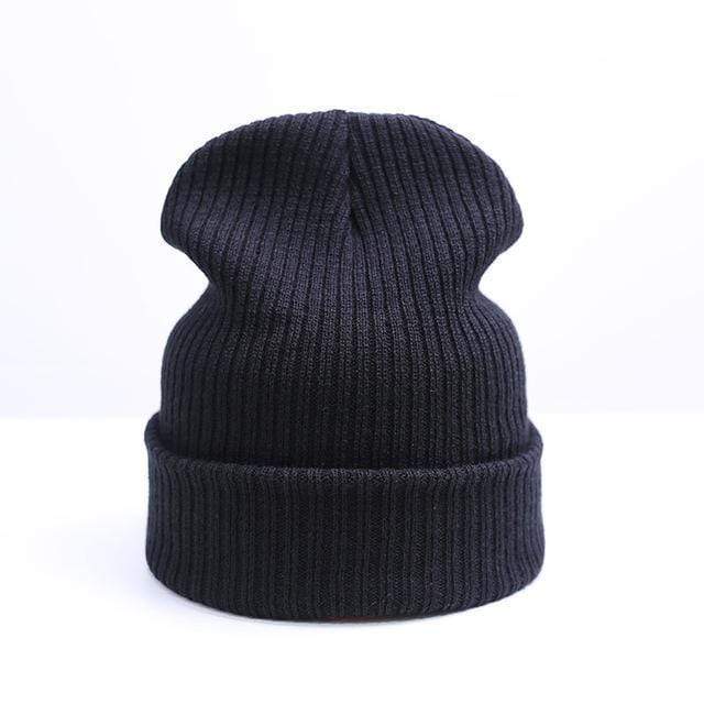 New Fashion Winter Hat Women Man Hat Skullies Beanies Unisex Warm Hat Knitted Cap Hats For Men Beanies Simple Warm Cap Soft Cap AExp