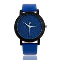 New Fashion Women Casual Quartz Leather Watch-Blue-JadeMoghul Inc.