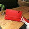 New Fashion Women Envelope Clutch Bag PU Leather Female Day Clutches Red Women Handbag Wrist clutch purse evening bags bolsas AExp