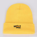 New Fashion Women Men Knitting Beanie Hip-Hop autumn Winter Warm Caps-Yellow 1-JadeMoghul Inc.