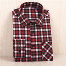 New Flannel Shirt / Slim Fit Soft Comfortable Shirt-MC110-Asian Size S-JadeMoghul Inc.