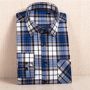 New Flannel Shirt / Slim Fit Soft Comfortable Shirt-MC114-Asian Size S-JadeMoghul Inc.