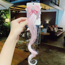 New Girls Colorful Wig Laser Tinsel Hair Party Princess Hair Clips for Girls Kids Cosplay Headdress Hair Accessories Headwear AExp