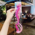 New Girls Colorful Wig Laser Tinsel Hair Party Princess Hair Clips for Girls Kids Cosplay Headdress Hair Accessories Headwear AExp