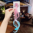 New Girls Colorful Wig Laser Tinsel Hair Party Princess Hair Clips for Girls Kids Cosplay Headdress Hair Accessories Headwear AExp